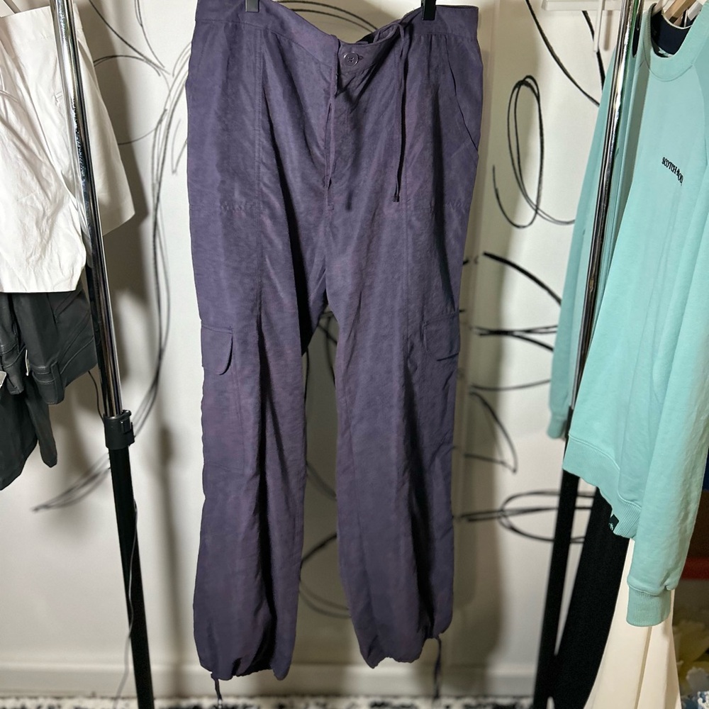 wild fable Purple/Dk Blue Cargo Jogger Pants